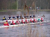 Foto's van de 'Head of the River Amstel'